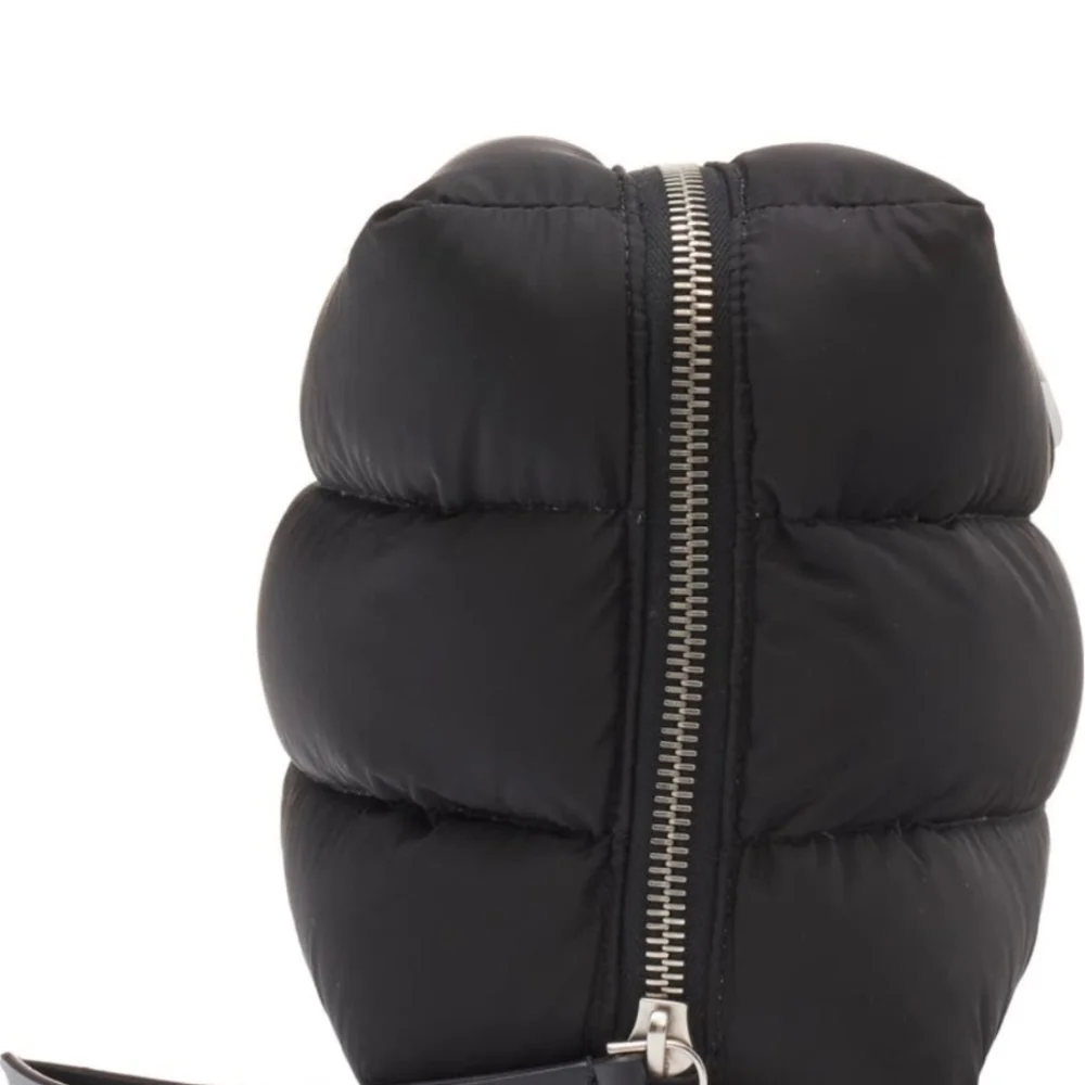 Moncler Quilted Black Clutch - Picture 5 of 14